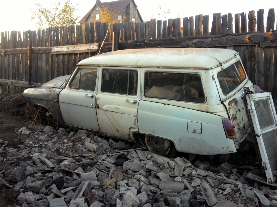 Брошенные автомобили в россии